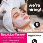 Beautician Job Vacancy Mira Road Mumbai